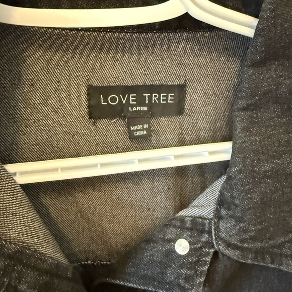 Distressed Cropped Jean Jacket - Picture 5 of 5